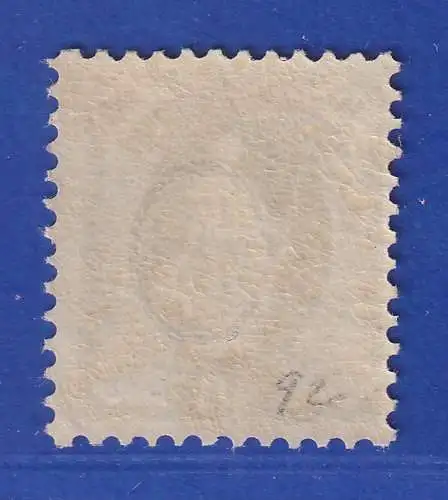 Schweiz 1899 Stehende Helvetia 40 C blaugrau Mi.-Nr. 68A postfrisch **
