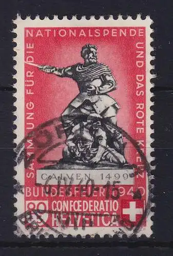 Schweiz 1940 Pro Patria 20+5 C  Mi.-Nr. 366a O ZÜRICH