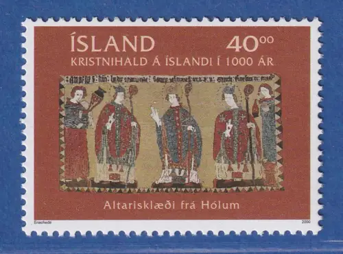 Island 2000  1000 Jahre Christentum auf Island Mi.-Nr. 941 ** 