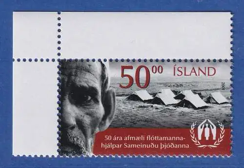 Island 2001 UNHCR Flüchtling, Zeltlager Mi.-Nr. 976 **
