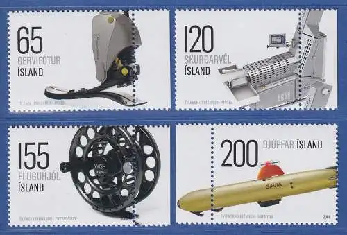 Island 2008 Industriedesign Mi.-Nr. 1199-202 Satz kpl ** 