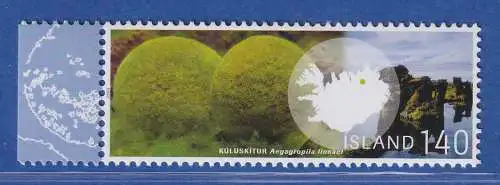 Island 2008 Alge Echter Seeball Mi.-Nr. 1212 **