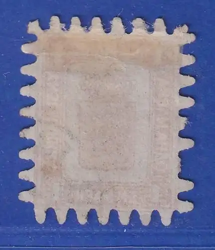 Finnland 1860 Wappen 1 Mark  Mi.-Nr. 10C gestempelt. ANSEHEN 