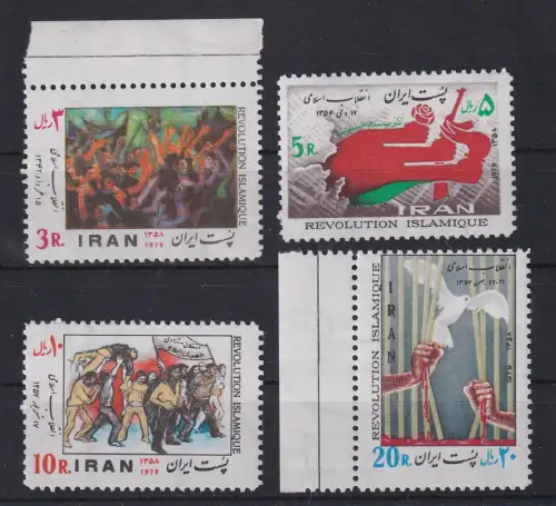 Iran Islamische Republik 1979 Revolution Mi.-Nr. 1934-37 Satz kpl. Postfrisch **