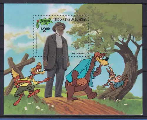 Turks & Caicos Islands Disney Christmas 1981 Uncle Remus ** / MNH