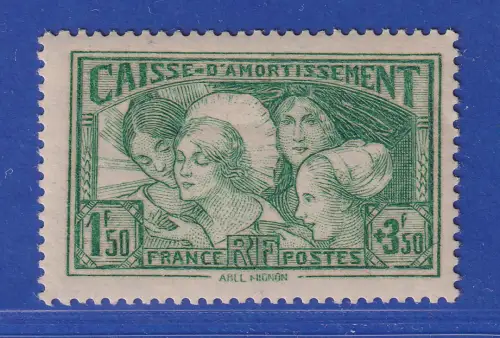 Frankreich 1931 Staatsschuldentilgungskasse Mi.-Nr. 261 ungebraucht * 