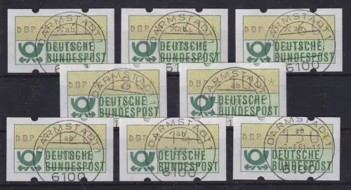 ATM 1.1 Lot 8 Werte mit Voll-O DARMSTADT 1  6.1.81 Inbetriebnahme MWZD Darmstadt