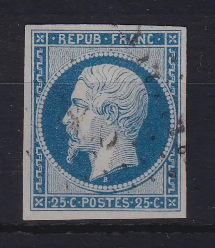Frankreich 1852 Präsident Louis Napoléon Mi.-Nr. 9a gestempelt