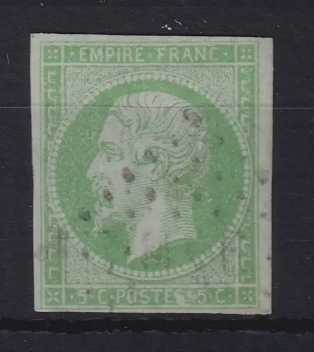 Frankreich 1853 Kaiser Napoléon III. 5 C  Mi.-Nr. 11 gestempelt