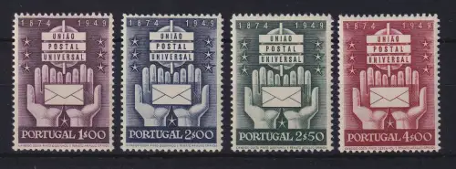 Portugal 1949 75 Jahre Weltpostverein UPU Mi.-Nr. 740-743 postfrisch **
