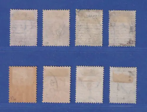 Bulgarien Lot 8 frühe Marken meist gestempelt