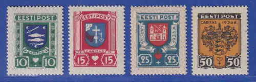 Estland 1936 Wappen Mi.-Nr. 109-112 postfrisch **