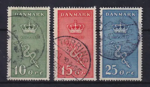 Dänemark 1929 Krebsbekämpfung  Mi.-Nr. 177-179 Satz 3 Werte gestempelt