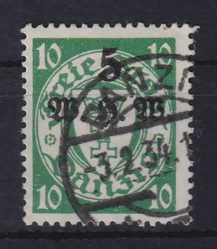 Danzig 1934 Winterhilfswerk 10+5 Pfg  Mi.-Nr. 238 O DANZIG