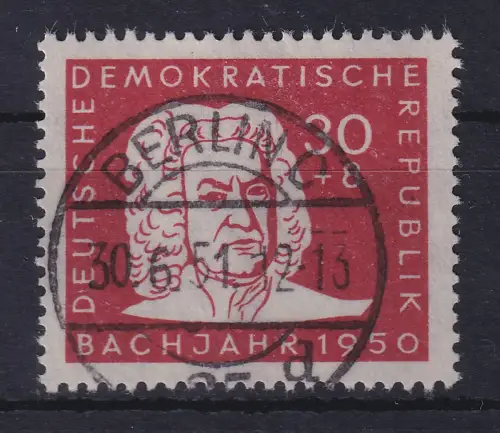 DDR 1950 Johann Sebastian Bach 30Pfg Mi.-Nr. 258 schön  O BERLIN
