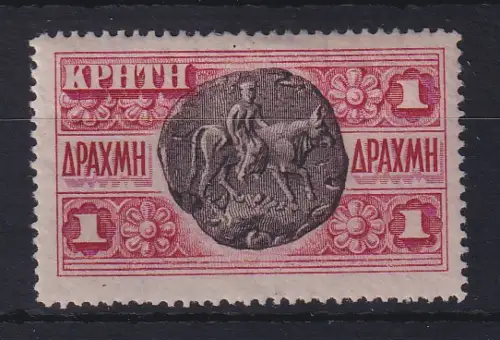 Griechenland Kreta 1905 Europa auf dem Stier Mi.-Nr. 25 ungebraucht *