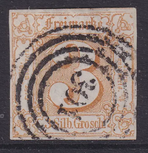 Altdeutschland Thurn und Taxis Mi.-Nr. 31  mit Vierring-O 301 Bremen