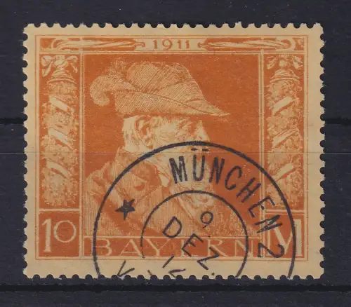 Bayern 1911 Prinzregent Luitpold 10 Mark Mi.-Nr. 90 I O MÜNCHEN