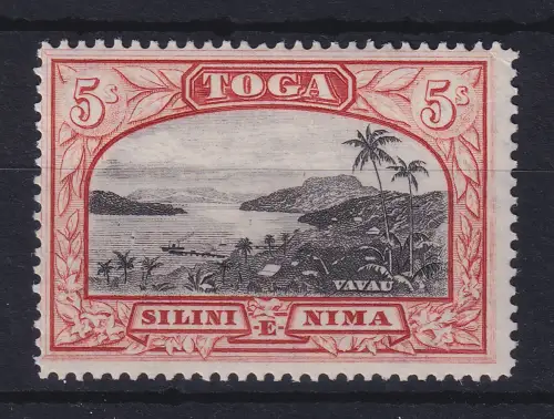 Tonga 1897 Insel-Landschaft 5S Mi.-Nr. 52 ungebraucht *