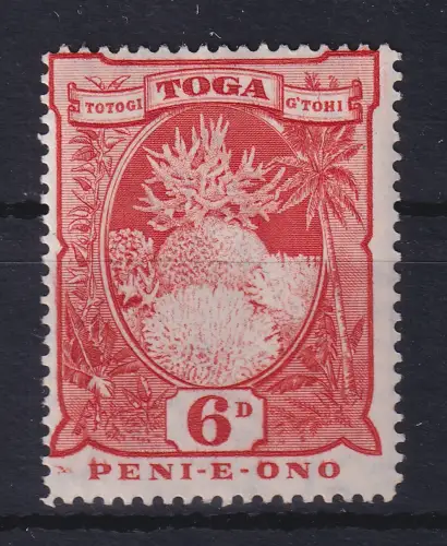 Tonga 1897 Warzenkoralle Mi.-Nr. 46 postfrisch **