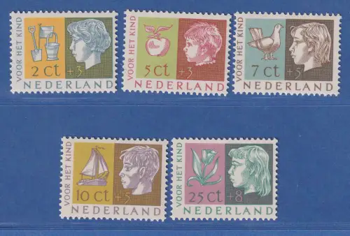 Niederlande 1953 Voor het Kind Mi.-Nr. 631-635 Satz kpl. ** / MNH