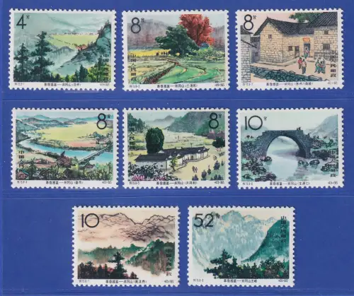 VR China 1965 Jinggangshan Mi.-Nr. 874-881 ** China S73 Set MNH