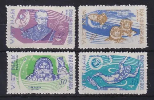 Vietnam 1965 Eroberung des Weltraums Mi.-Nr. 401-404 (*)