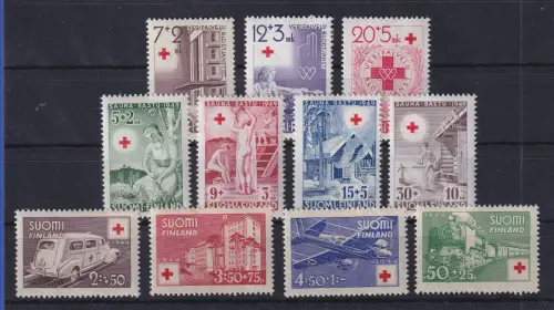 Finnland 1944-1951 Lot 3 Sätze postfrisch **