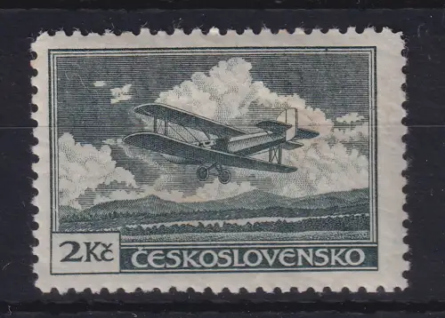 Tschechoslowakei 1930 Flugpostmarke Mi.-Nr. 305B postfrisch **