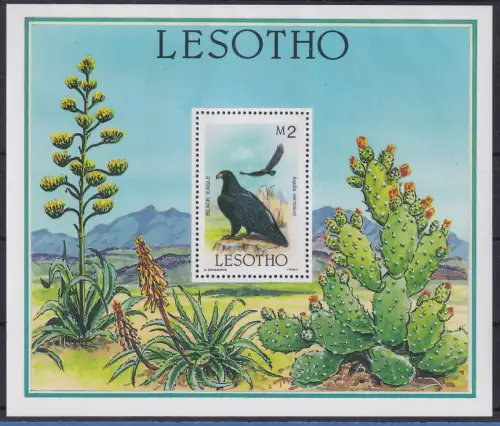 Lesotho 1986 Kaffernadler Mi.-Nr. Block 30 postfrisch **
