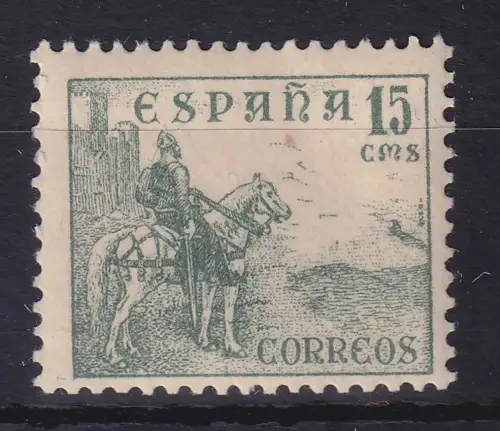 Spanien 1949/50 El Cid zu Pferde Mi.-Nr. 769 Type IV postfrisch ** 