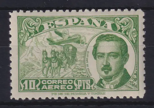 Spanien 1945 Tag der Briefmarke Mi.-Nr. 928 postfrisch ** 