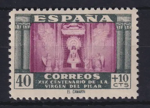 Spanien 1946 Hl. Jungfrau vom Pilar Mi.-Nr. 934 postfrisch ** 