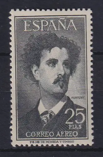 Spanien 1956 Flugpostmarke M. Fortuny Carbó Mi.-Nr. 1070 postfrisch **