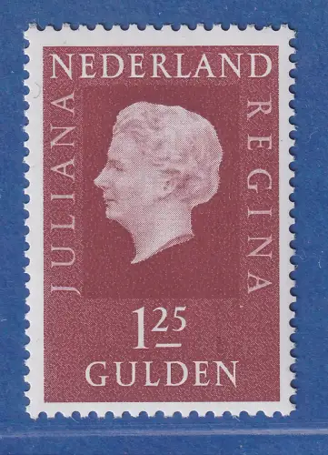 Niederlande 1969 Freimarke 1,25 G Königin Juliana Mi.-Nr. 911 ** / MNH