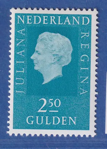 Niederlande 1969 Freimarke 2,50 G Königin Juliana Mi.-Nr. 922 x ** / MNH