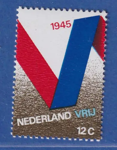 Niederlande 1970 25. Jahrestag der Befreiung Buchstabe V Mi.-Nr. 941 ** / MNH