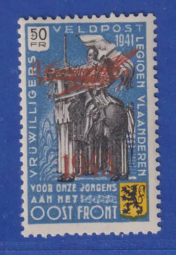 Dt. Besetzung 2.Weltkrieg Belgien Flämische Legion Mi.-Nr. VIII ungebraucht *