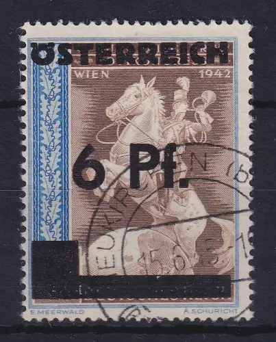 Österreich 1945 2. Wiener Aushilfsausgabe Mi.-Nr. 665 mit Gefälligkeits-O