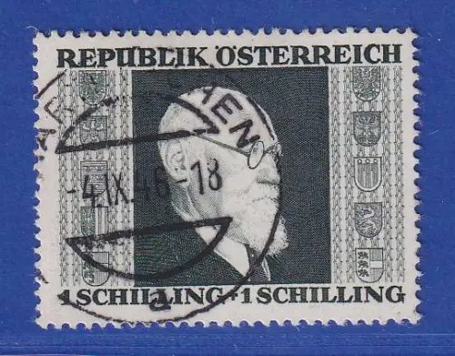 Österreich 1946 Karl Renner Mi.-Nr. 772A gestempelt gpr. SOECKNICK BPP