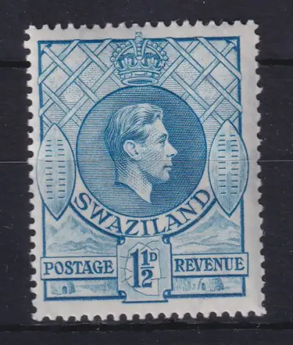 Swasiland 1941 König Georg VI. Mi.-Nr. 29D postfrisch ** MNH