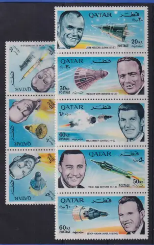 Katar 1966 Astronauten Gemini-Mission Mi.-Nr. 142-149 postfrisch **