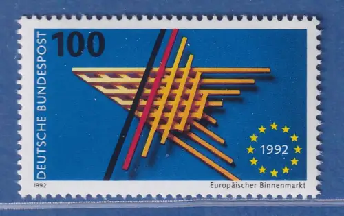 Bundesrepublik 1992 Europäischer Binnenmarkt Mi.-Nr. 1644 **/ MNH