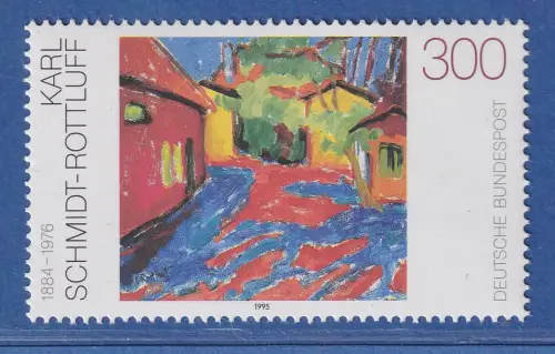 Bundesrepublik 1995 dt. Malerei 20. Jh. K. Schmidt-Rottluff Mi.-Nr. 1776 ** MNH