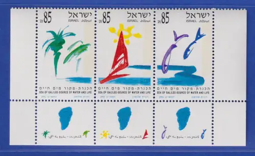 Israel 1992 See Genezareth Mi.-Nr. 1214-1216 Satz mit Tab postfrisch **