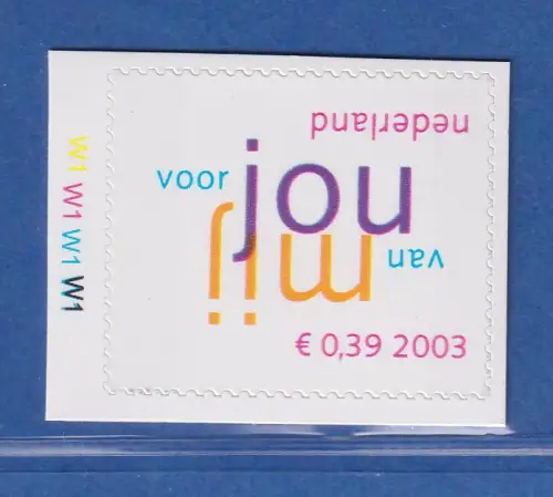 Niederlande 2003 Grußmarke Von mir für dich Mi.-Nr. 2138 ** / MNH