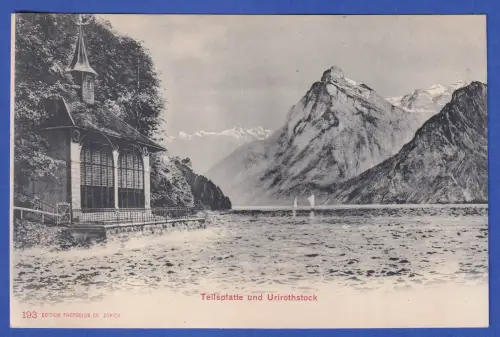 Alte AK Tellskapelle an der Tellsplatte am Vierwaldstätter See 