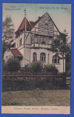 Alte AK Oybin (Oberlausitz) Haus Margarethenhöh