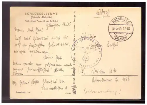 Deutsches Reich 1945 Ansichtskarte 022653
