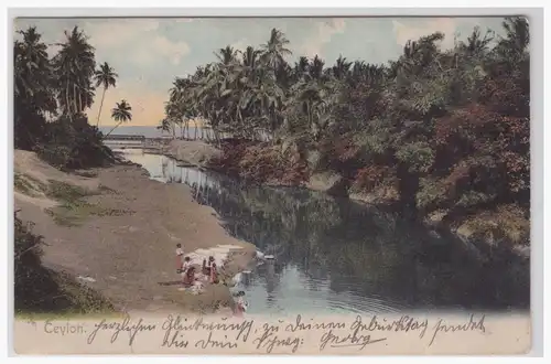 [Ansichtskarte] Ceylon. 